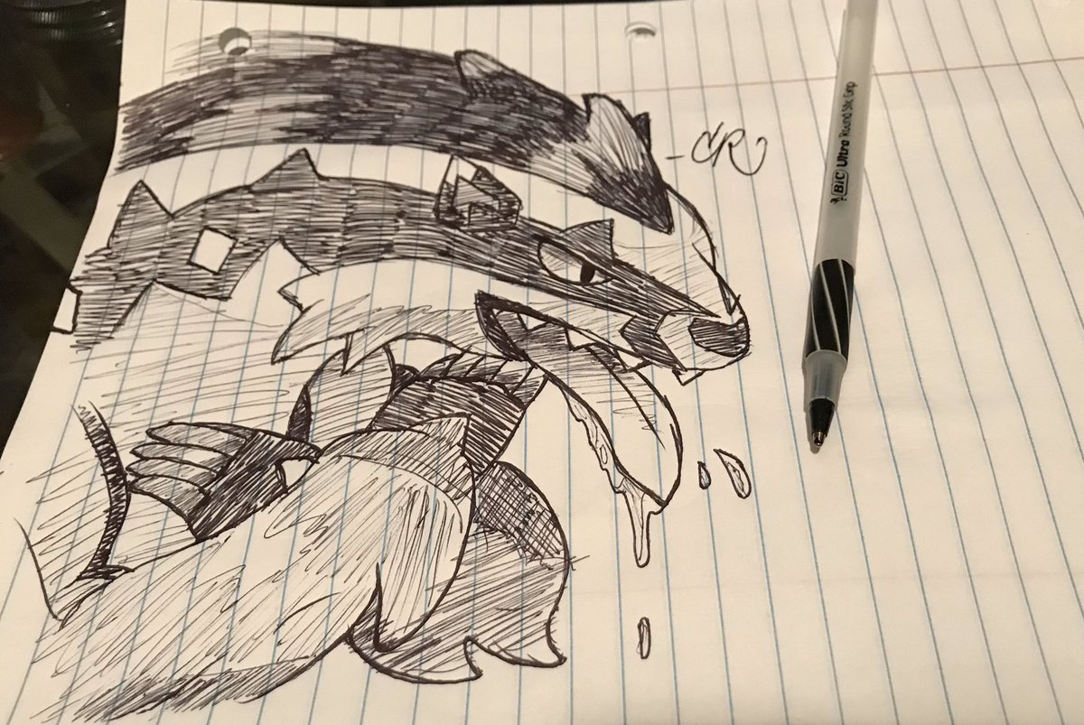 Happy #PortfolioDay !

I usually do Pokémon Art but also do other works and different media’s. Recent have been sketching using Sharpie, Pen, or Pencil 

Here’s a couple Pokémon works!
#Pokemon #PokemonArt
