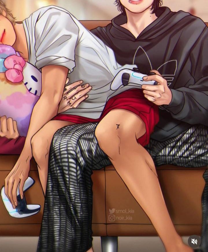 Taekook97cz's tweet photo. Smoll Kia and all the predictions.....🤯🙊 #smollkia #taekook #vkook #Fanarts #HelloKitty #HelloKittyFriends #kookv https://t.co/KojEVjAyU7