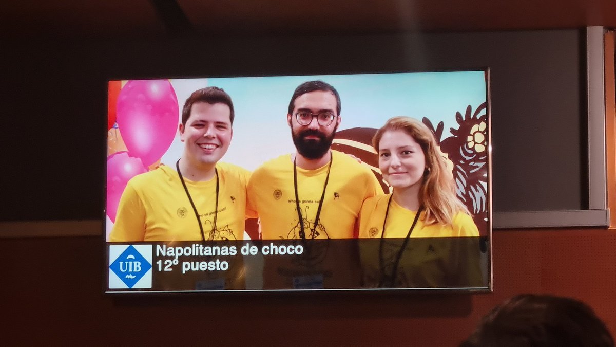 epsuib's tweet image. Enhorabona als equips de la @UIBuniversitat que han participat a la final nacional del concurs de Programació competitiva AdaByron. Moltes gràcies a @DamavisStudio pel patrocini. Vos explicam els premis aconseguits...