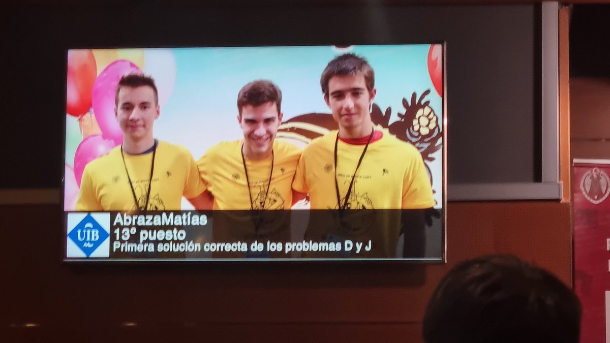 epsuib's tweet image. Enhorabona als equips de la @UIBuniversitat que han participat a la final nacional del concurs de Programació competitiva AdaByron. Moltes gràcies a @DamavisStudio pel patrocini. Vos explicam els premis aconseguits...