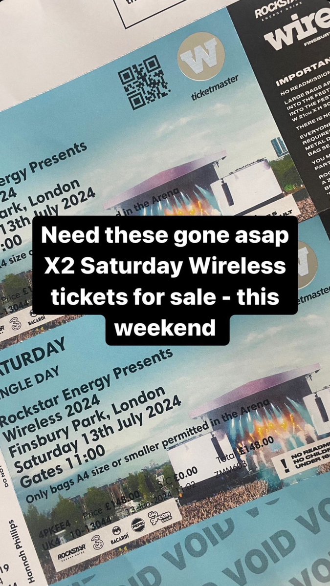 RJoness26's tweet photo. #Wirelesstickets https://t.co/i1lAQjdp5C
