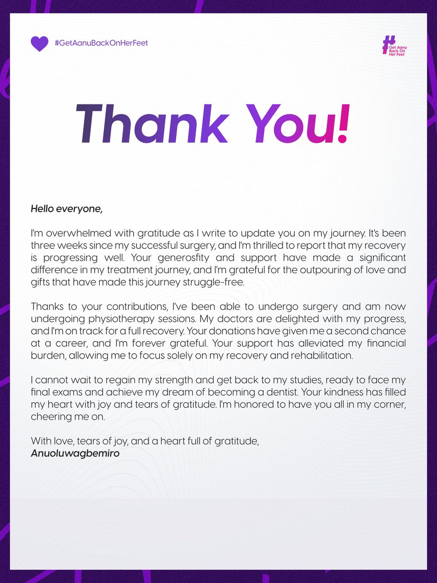 AnuRoad2Health's tweet image. Dear friends 💜
