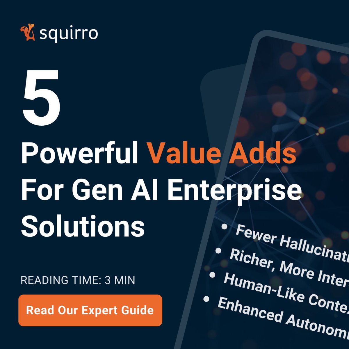 Squirro's tweet photo. Did you know that 25% of organizations have already faced negative consequences due to Gen AI's inaccuracies?  

For you, we've compiled 5️⃣ concrete ways to enhance your Gen AI enterprise solutions. It's all about context and knowledge. 

👉 https://t.co/M6FtsWZ2Cp

#RAG #GenAI https://t.co/QUqipzUyTd