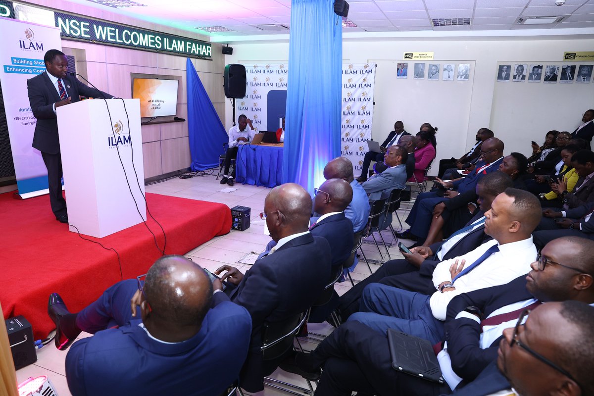 NSE_PLC's tweet image. Today, the @ILAMReit  has successfully been admitted onto the Unquoted Securities Platform of the @NSE_PLC . 

Speaking during the admission ceremony, the @NSE_PLC Chief Executive Officer @mwiti_frank noted that  the admission marks a new journey for the @ILAMReit  and  the unit…