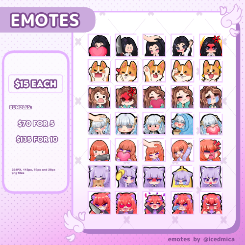 icedmica's tweet photo. ☁︎ ─── ⋆⋅⊹˚ʚ commissions open ☕️੭ 
⋆⋅⊹˚ʚ emote only  
⋆⋅⊹˚ʚ 10 slots only    

RTs are very much appreciated! ♥︎  
dm me if interested   

#opencommission #commissionsopen #art #emotecommission #emotes https://t.co/VoBrf1EScU