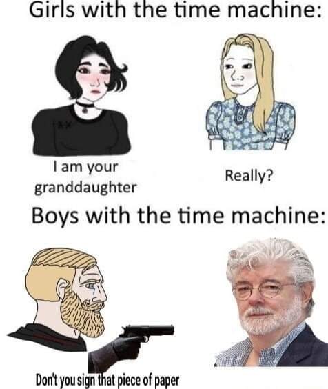 Lucas Star Wars Girl tweet media