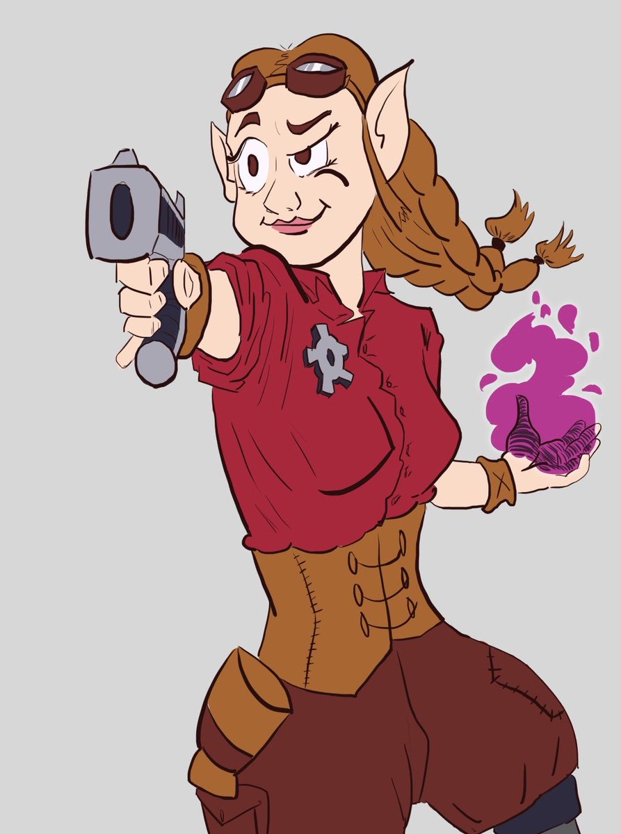 Wholfie's tweet photo. My first #artfight2024 attack! @artistic_moon_child did a cool job creating Ella Nyx so I wanted to do a good job with the pose but I ran out of time for any shading or finishing touches 😑 #artfight #drawing #character #digitalart https://t.co/Bkz7vFAXHK