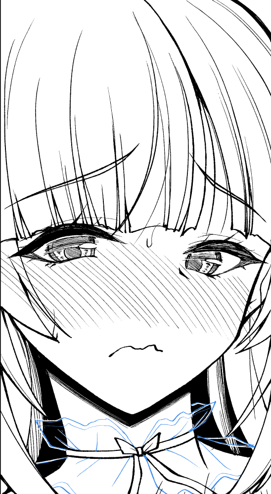 挿入時にいつになく恥ずかしがる風紀委員ちゃん 