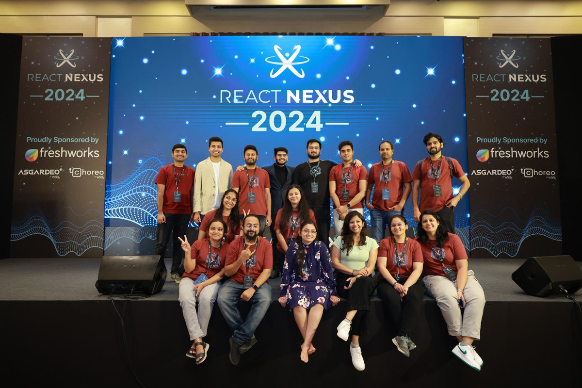 React Nexus (@reactnexus) on Twitter photo Thanks to our volunteers <a href="/adityathakurxd/">Aditya Thakur</a> <a href="/aqsacodes/">Aqsa Aqeel</a> <a href="/iamdarshshah/">Darsh Shah ⚛</a> <a href="/krishnasaini1/">Krishna Saini</a> <a href="/snitin315/">Nitin Kumar</a> <a href="/prachi_sahani07/">Prachi Sahani</a> <a href="/Pratyush_bh/">Pratyush Bhatnagar</a> <a href="/PriteshKiri/">Pritesh Kiri</a> <a href="/TechiePriyaRnjn/">⚛</a> <a href="/ramanpreet6262/">Ramanpreet Singh</a>, Sadanand Pai, <a href="/shrilakshmihg/">Shrilakshmi Shastry</a> <a href="/smileguptaaa/">Smile Gupta</a>, Sumanth B A, <a href="/supminn/">Supriya Minnasandram 👩💻</a> <a href="/jhaswati0604/">Swati Jha</a> for helping us in running the Thanks to our volunteers <a href="/adityathakurxd/">Aditya Thakur</a> <a href="/aqsacodes/">Aqsa Aqeel</a> <a href="/iamdarshshah/">Darsh Shah ⚛</a> <a href="/krishnasaini1/">Krishna Saini</a> <a href="/snitin315/">Nitin Kumar</a> <a href="/prachi_sahani07/">Prachi Sahani</a> <a href="/Pratyush_bh/">Pratyush Bhatnagar</a> <a href="/PriteshKiri/">Pritesh Kiri</a> <a href="/TechiePriyaRnjn/">⚛</a> <a href="/ramanpreet6262/">Ramanpreet Singh</a>, Sadanand Pai, <a href="/shrilakshmihg/">Shrilakshmi Shastry</a> <a href="/smileguptaaa/">Smile Gupta</a>, Sumanth B A, <a href="/supminn/">Supriya Minnasandram 👩💻</a> <a href="/jhaswati0604/">Swati Jha</a> for helping us in running the