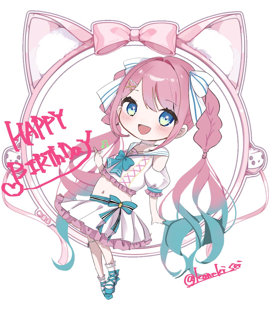 久々に描いたよ誕生日おめでとう🫶❤️