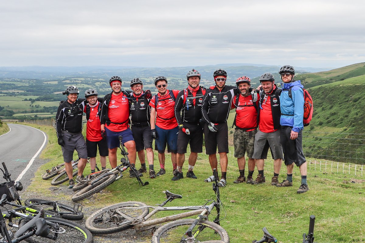 5in55's tweet image. Day 3 Stage 4 of the #bikeboatboot challenge for @tyhafan took us up 2,140 feet from as he headed out of Beulah towards Brecon. This was a 21 mile 2 hr 51 min stretch at the end of a very tough day.