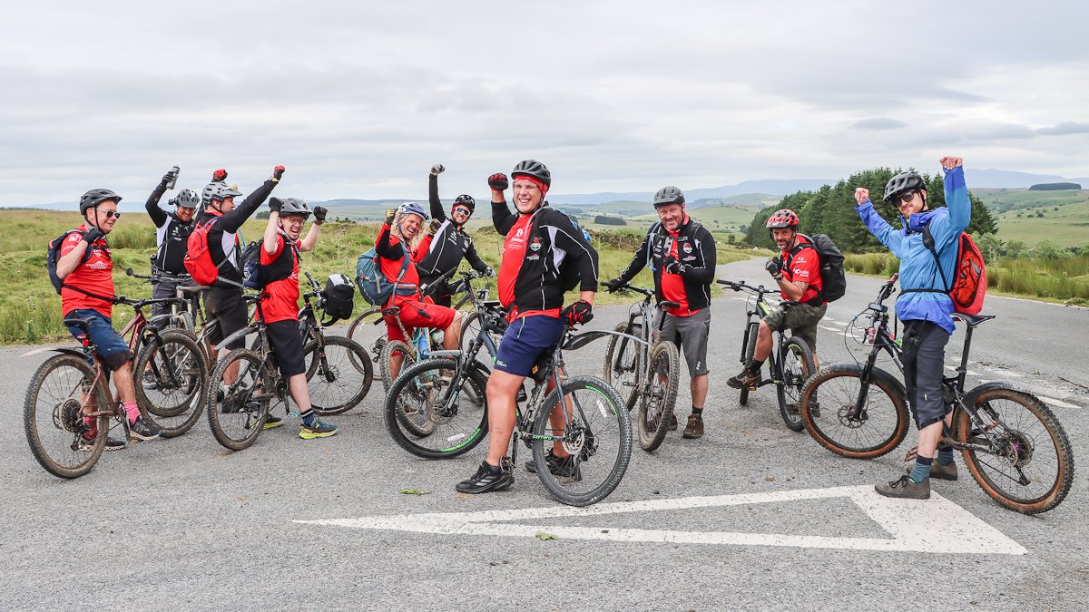 5in55's tweet image. Day 3 Stage 4 of the #bikeboatboot challenge for @tyhafan took us up 2,140 feet from as he headed out of Beulah towards Brecon. This was a 21 mile 2 hr 51 min stretch at the end of a very tough day.