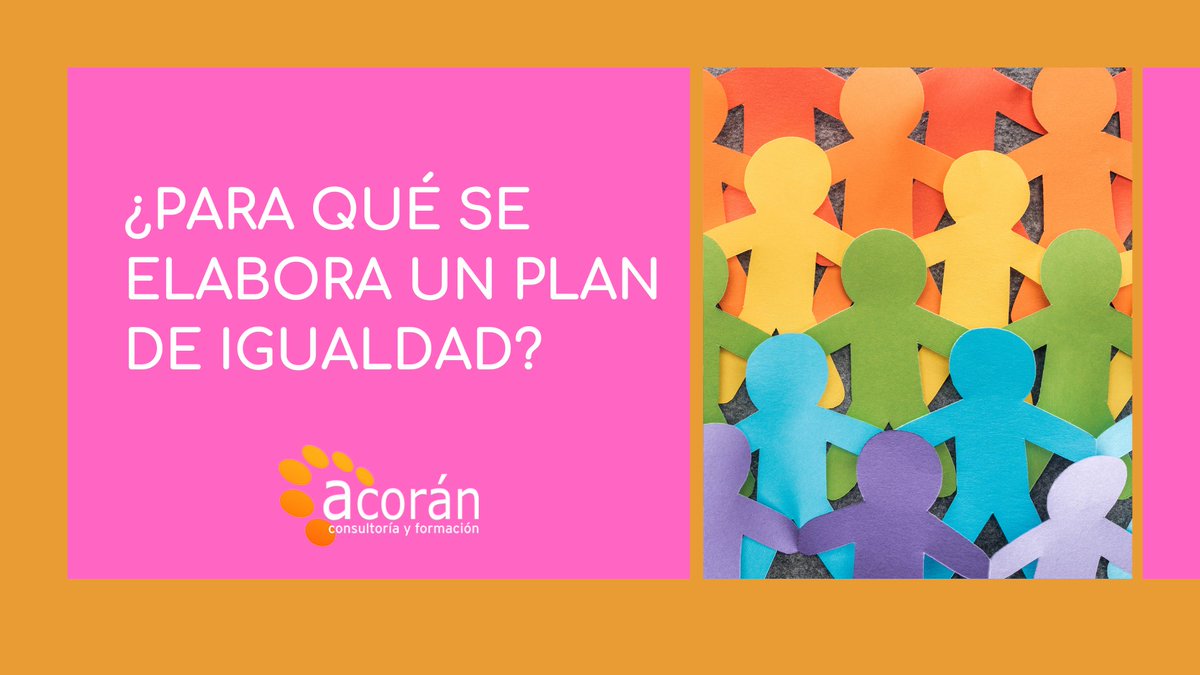 AcoranCyF's tweet photo. 👩👱‍♂️ ¿Para qué se elabora un plan de igualdad? Conoce quiénes están obligados y cómo podemos ayudarte en ACORÁN CONSULTORÍA Y FORMACIÓN S.L. ¡Consúltanos!

👉https://t.co/3JFN87Fa1d

#igualdad #consultoría #LOPD #PlanIgualdad https://t.co/FZcZxqsMkQ