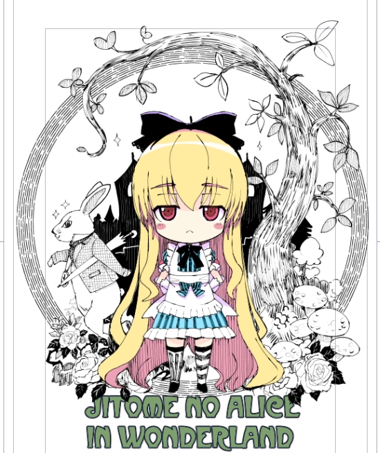 「アリスちゃん絵は色々書き散らかしてそのままなので、いずれ形にしていきたいですね。」|ひな姫🎨異世界TS百合連載中のイラスト