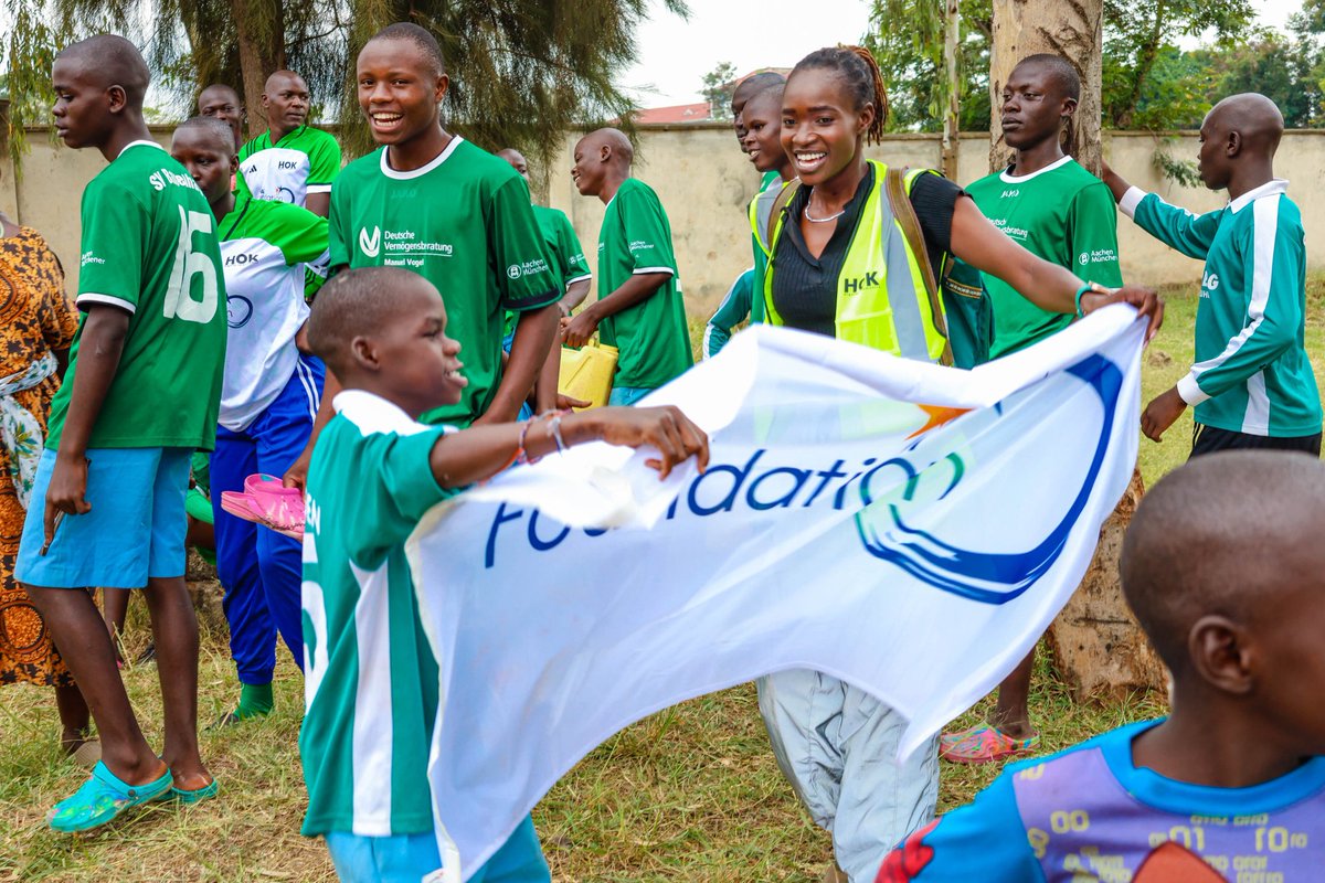 HOK_AFRICA's tweet photo. With support from Fifa Foundation, we have been able to amplify the impact of our Sports for Wellness program, using football to mobilize, identify and teach life skills to children and youths. 

We held our Jiboreshe #Sports4Wellness tournament at the Kisumu Children Remand Home https://t.co/Cla89FLHwg