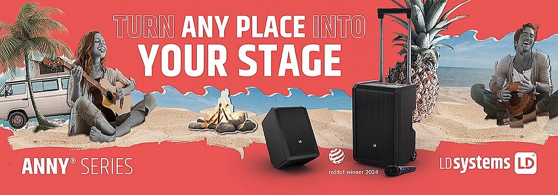 Erlebe mit der LD Systems Anny den perfekten Sound, wo immer du bist. Kompakt, kraftvoll und immer bereit, deine Musik auf das nächste Level zu heben. 🎶 #LDSound #AnnyPower #MusicEverywhere ##musicandmore #musicandmorestore #makemusicnow #musicgearnews
