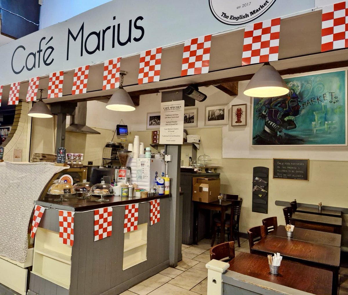 Café Marius (@cafemariusem) on Twitter photo Good morning !
Warming up for the big day #allireland final and supporting the Rebels with colors <a href="/EnglishMarket/">The English Market</a> <a href="/CorkGaaFans/">Cork Gaa Supporters</a>
#cork #corkcity #ireland #hurling #final Good morning !
Warming up for the big day #allireland final and supporting the Rebels with colors <a href="/EnglishMarket/">The English Market</a> <a href="/CorkGaaFans/">Cork Gaa Supporters</a>
#cork #corkcity #ireland #hurling #final