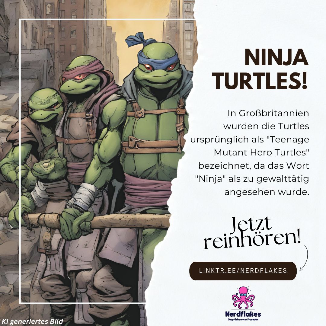 nerdflakes's tweet photo. #TeamDachschaden #Nerdflakes #Podcast #ninjaturtles #shredder #turtles  #juvihatspaßanhashtags
https://t.co/9lTIUJETYW https://t.co/nwZWtHgEZG