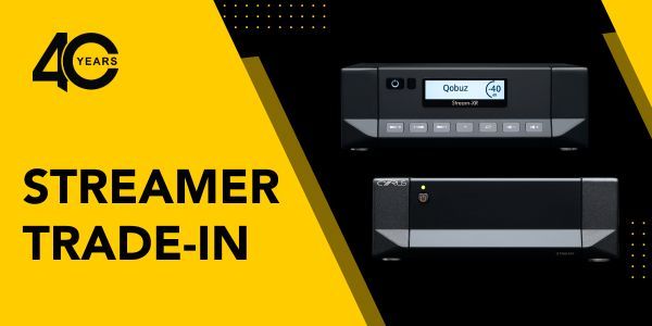 If you're due a streamer upgrade then check out this offer from Cyrus. Trade in ANY streamer from ANY brand and make a big saving.
Save £300 on the Classic Stream - £1,695.00
Save £500 on the Stream-XR £1,995.00 

buff.ly/4cA2ga5
