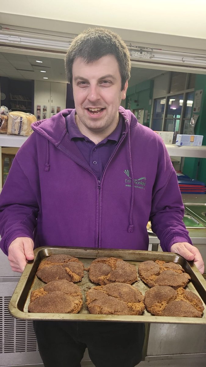EnhanceAble's tweet photo. 👨‍🍳👩‍🍳 The CLICK volunteers are cooking up a storm in the kitchen today and cannot wait to welcome you 👩‍🍳👨‍🍳

►Learn more: https://t.co/UwUolet9ec◄

#ClickByEnhanceAble #Enhanceable #Kingston #Charity #ASD #DisabilityAwareness #CommunityHub #Cafe #Surrey https://t.co/n4zcIxoD2Q