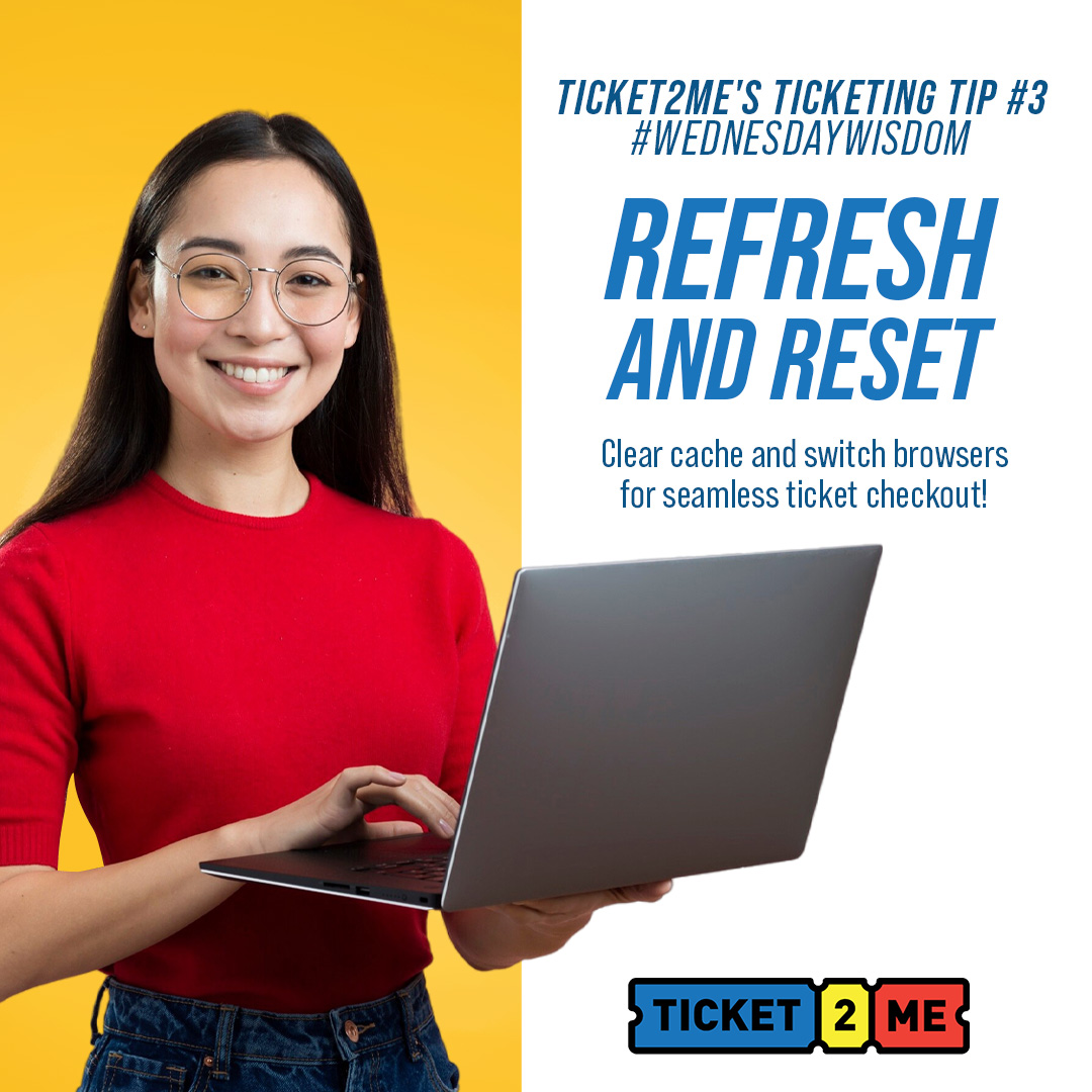 Ticket2MeNet's tweet photo. Just a few clicks and viola - ticket checkout made easy.😉

BOOK YOUR TICKETS THROUGH OUR PLATFORM!👇
https://t.co/ZWaeCnuC4d

#TicketEasy #Ticket2Me https://t.co/Fu1D3HcJ9y