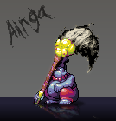 Ainga #pixelart #gamedev