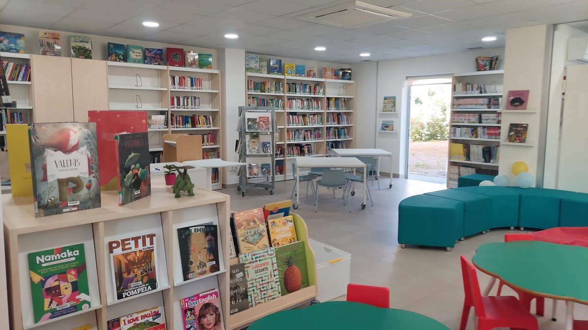 bibliotequescat's tweet photo. Demà a les 10:30h acte de presentació de la sala infantil de la biblioteca Martí Magriñà d’Altafulla 

👉 https://t.co/XWft8ObCgm

Actualment el SLPC compta amb un total de 447 equipaments: 433 #biblioteques i 14 #bibliobusos

#bibliotequescat @ajAltafulla @bibliotequestgn https://t.co/H6CkgWranf
