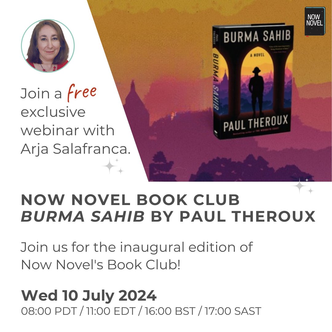 nownovel's tweet photo. We’ll explore “Burma Sahib”, a fascinating novel about George Orwell’s early years in colonial Burma.
Even if you haven’t read the book, you’re welcome.
📅 Date: Wednesday, July 10, 2024
⏰ Time: 08:00 PDT / 11:00 EDT / 16:00 BST / 17:00 SAST
🔗 Link: https://t.co/JZ4Ma6I5KE https://t.co/oDCWp0ymO1