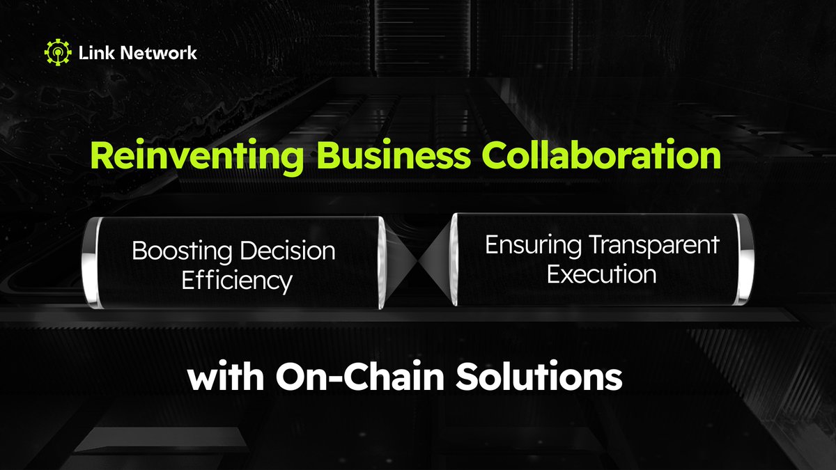 LinkNet_Cloud's tweet photo. ๐ Reinventing Business Collaboration with @LinkNetwork!
๐ Boosting Decision Efficiency & Ensuring Transparent Execution with On-Chain Solutions.
#Blockchain #BusinessInnovation #Transparency #Efficiency #OnChainSolutions ๐ ๏ธโจ https://t.co/2DCEezv8FN