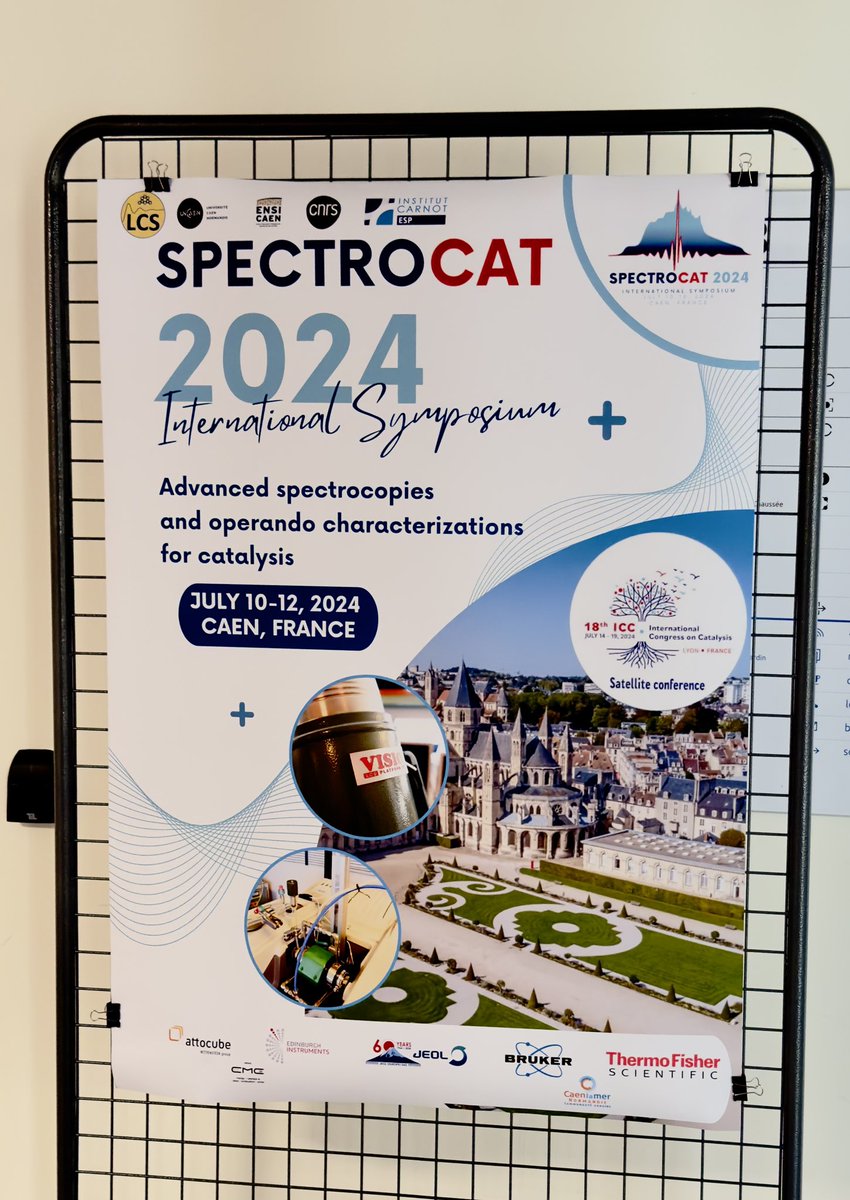 labo_lcs's tweet photo. 👋Yesterday was the Welcome Party for the opening of #Spectrocat2024. 100 participants are expected to attend this 3-day conference dedicated to #spectroscopy. 🥂
▶️ https://t.co/kDdLwcKRwg
@Universite_Caen @ENSICAEN @CNRS @Carnot_ESP #attocube https://t.co/JBKGpC9g5p