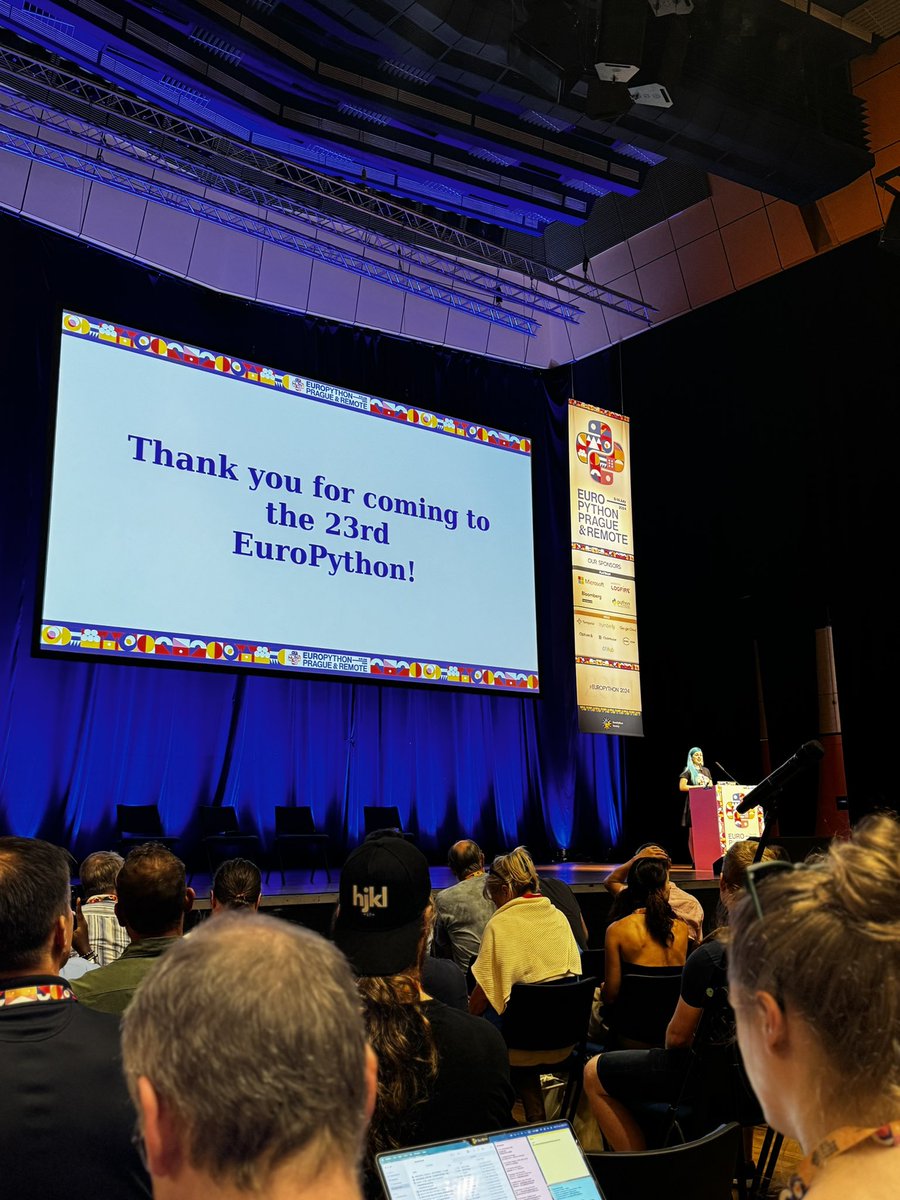 jesstemporal's tweet image. #EuroPython starting the talks today!! Let’s go! 
@europython