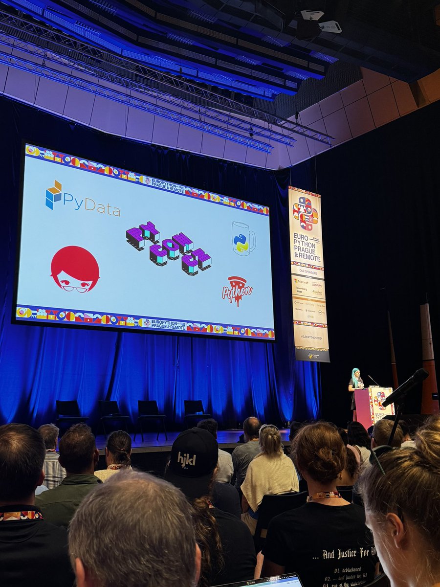 jesstemporal's tweet image. #EuroPython starting the talks today!! Let’s go! 
@europython