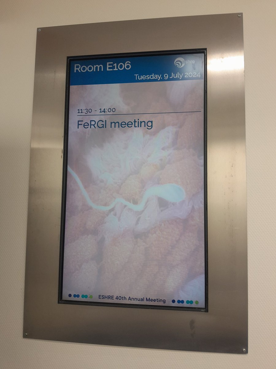 OOkutman's tweet photo. Second FeRGI meeting was done πͺ We were happy to communicate with colleagues from all around the world.
Thank you FerGI comitee π #ESHRE and #SIGRG https://t.co/FFTNxQPJDQ