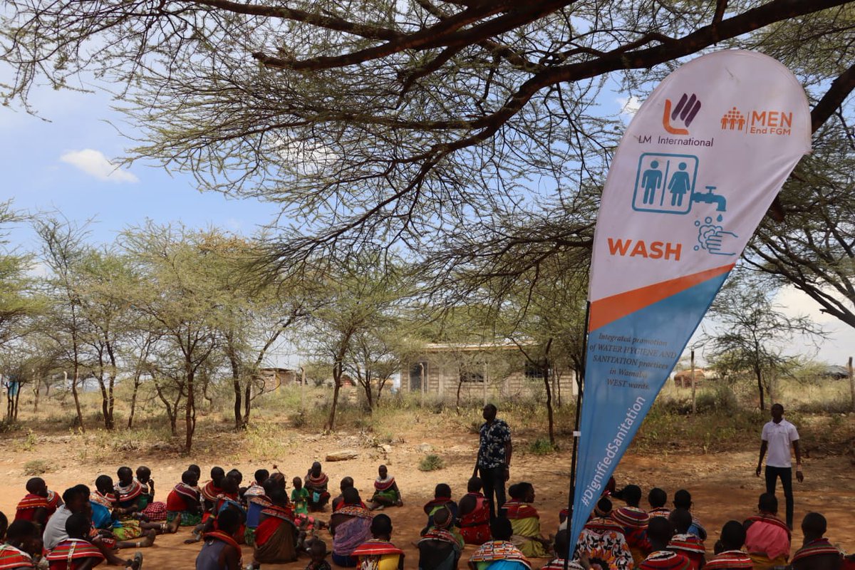 TonyMwebia's tweet image. Hygiene begins with you and me. In #SamburuCounty we are stimulating community members to take the matter of #OpenDefecation into their own hands as we endeavour to have #DignifiedSanitation. This initiative is powered by @lminternationa1/@Lakarmissionen