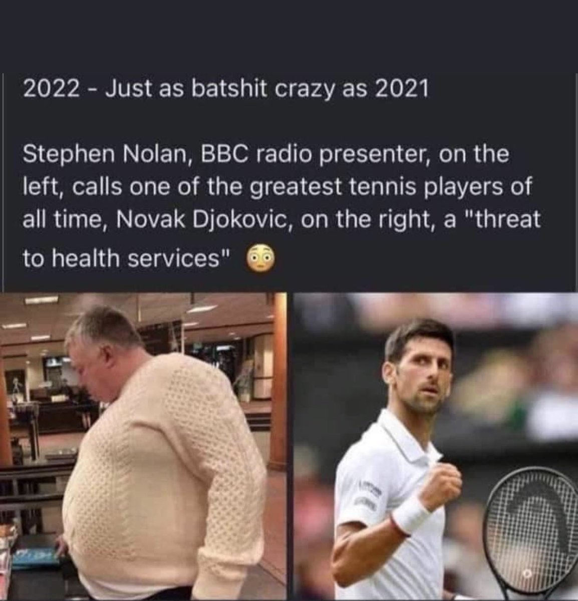 clowndownunder's tweet photo. Keep in mind this is the BBC 😭 https://t.co/iTsZ3weAei