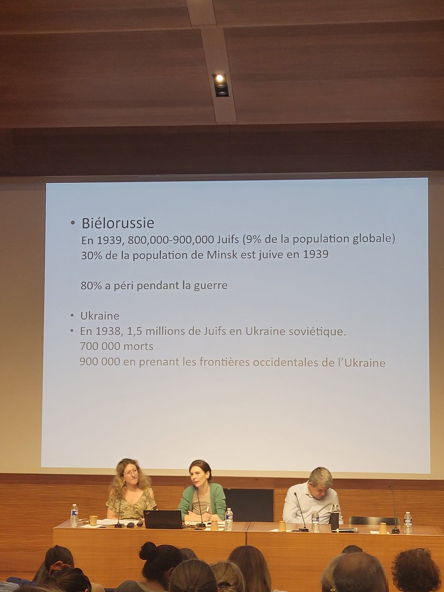 Université d'été <a href="/Shoah_Memorial/">Mémorial de la Shoah</a> 
<a href="/Odrejka/">Audrey Kichelewski</a> et Lisa Vapne reviennent sur la Pologne la Biélorussie et l'Ukraine : quel rapport à la Shoah et au passé juif ?