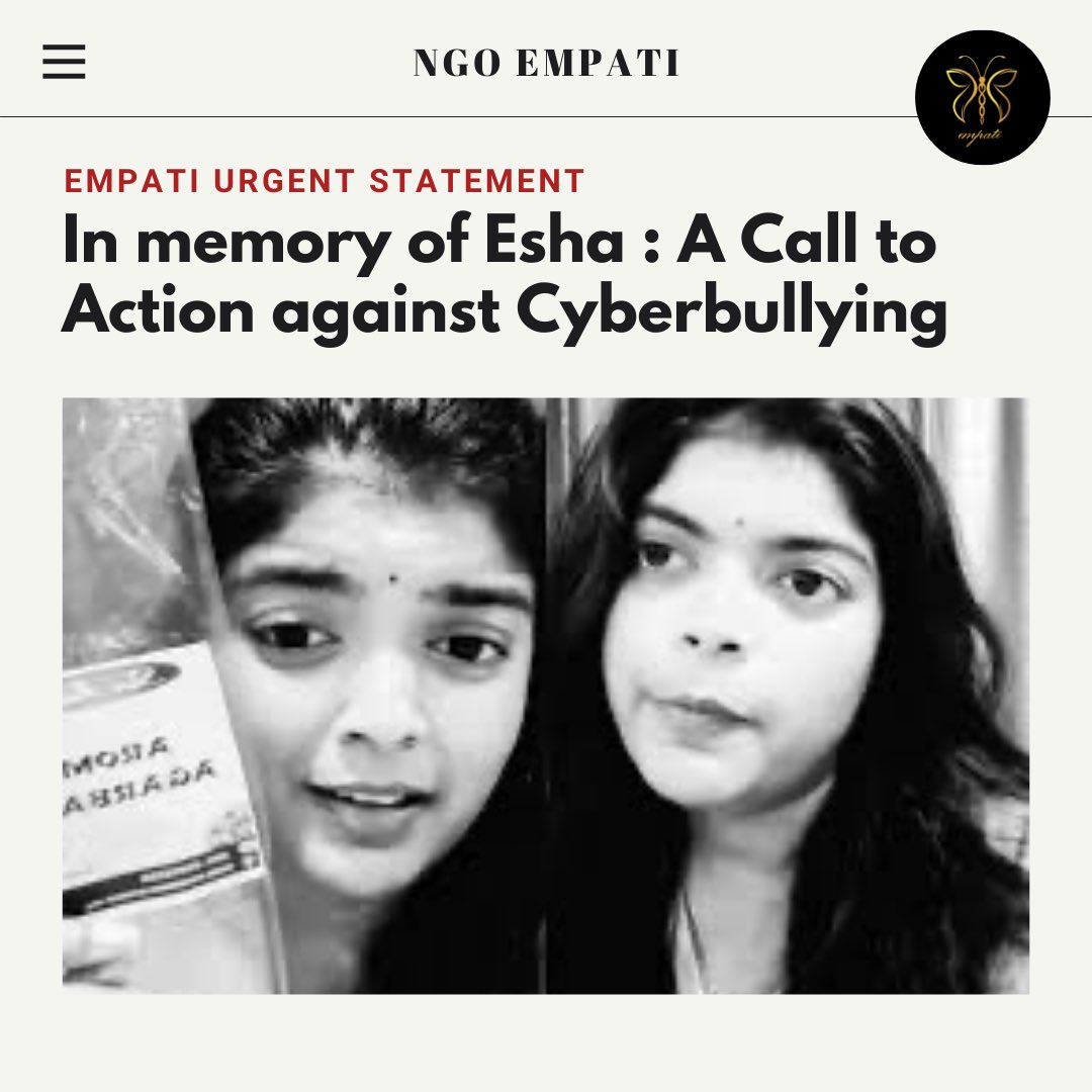 ngo_empati's tweet photo. We stand against cyberbullying! @SyahidaZull https://t.co/jbjCaxaCRP