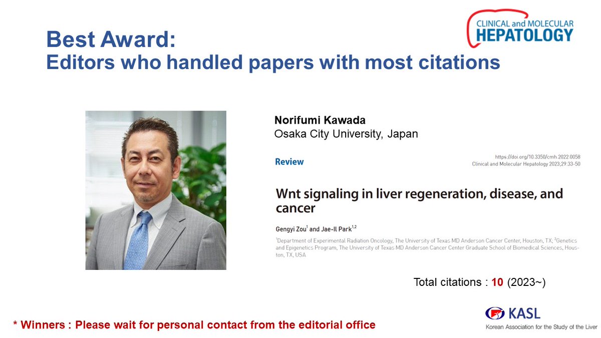 CMH_journal's tweet photo. Congratulations to Dr. Takumi Kawaguchi, Dr. Tai-Chung Tseng, Dr. Salvatore Piano, and Dr. Norifumi Kawada for winning the best CMH editor awards this year! #CMH #BestEditors #EditorialBoardMeeting #KASL https://t.co/4nkT90Us9G