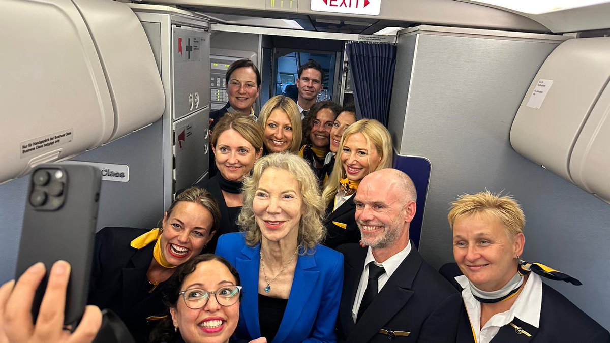 Thinking back to my many <a href="/lufthansa/">Lufthansa</a> flights within Germany during my time as Ambassador. ✈️ Grateful to have met so many people across Germany, seen so much of this beautiful country, and for all we’ve accomplished. 🌟🌍 #Diplomacy