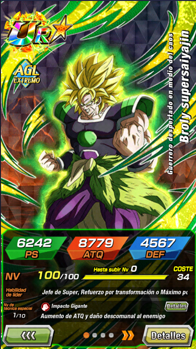 kpod0p's tweet photo. We continue with the luck!!💪
Repost this broly so you have luck in summons throughout the anniversary.
#Dokkan9thAnniv https://t.co/OshhP32AEg