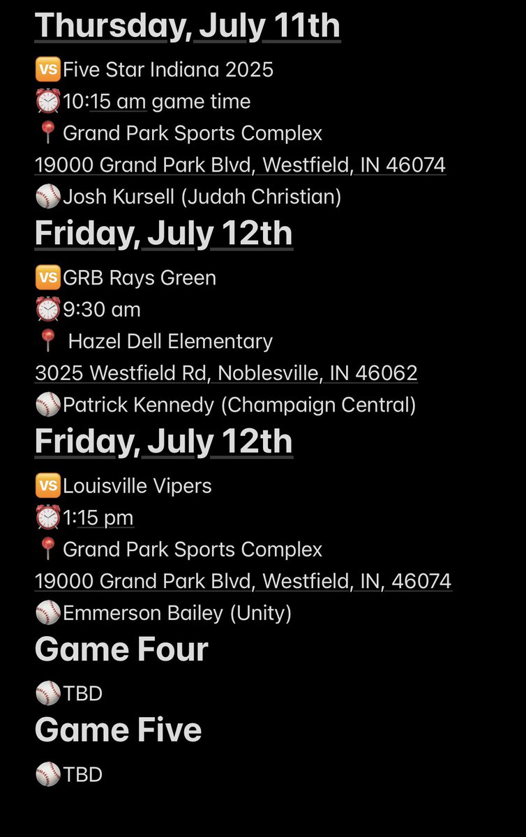 2025 Illinois Braves tweet media