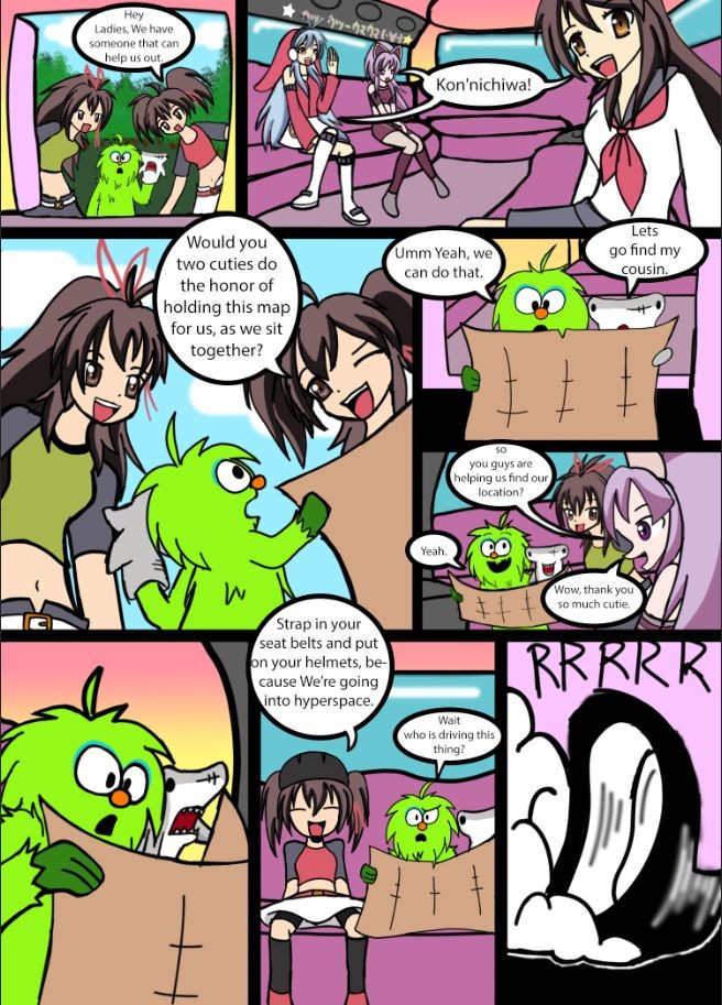 Djgarcia12's tweet photo. #CaramellaSharkJoey #Caramellagirls #Sharkpuppet #HyperJoey #comic #anime #crossover @Caramellagirls @thesharkpuppet https://t.co/TmyVXprZWr
