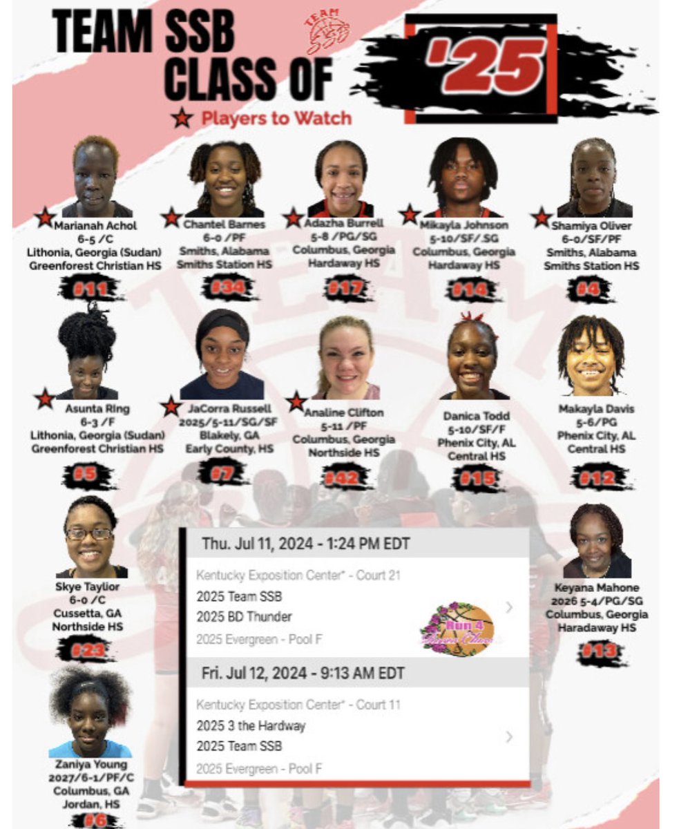 📢 Coaches!!!  We are so excited about this team this season‼️ We can’t wait to see you on our court 💯💪🏽 Come ✔️ us out! 
#CheckTheStars👇🏽
#Run4Roses 
<a href="/TFNsRun4Roses/">TFN's Run 4 Roses</a> <a href="/Jiggaman315John/">john johnson</a> <a href="/cliftonws74/">Baba Yaga</a> <a href="/showtimemikayla/">Mikayla Johnson</a> <a href="/googleanalytics/">Google Analytics</a> <a href="/Quella_Woods/">Jarquella Woods</a> <a href="/coachCarlaJo/">Carla Jo McKinney</a>