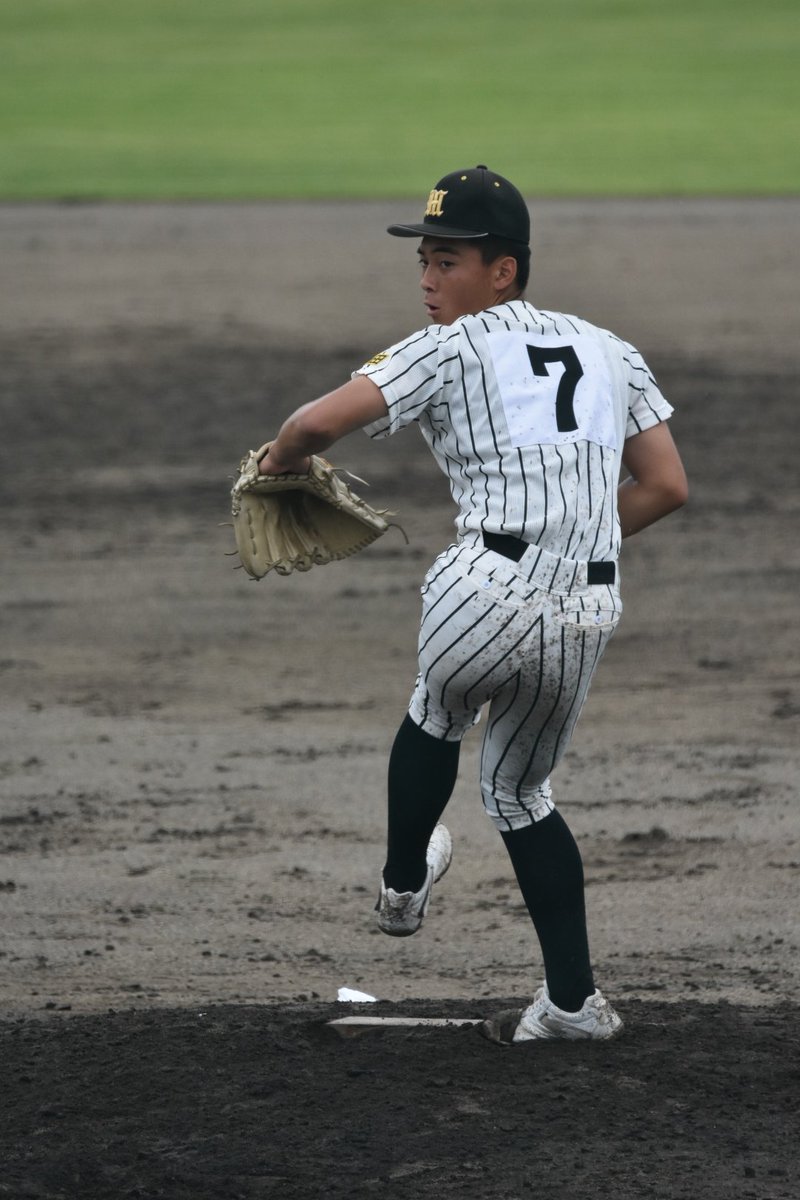 am738738's tweet image. 吉田くんだけじゃない。
明桜の田中くんもナイスピッチング⚾️❤️‍🔥