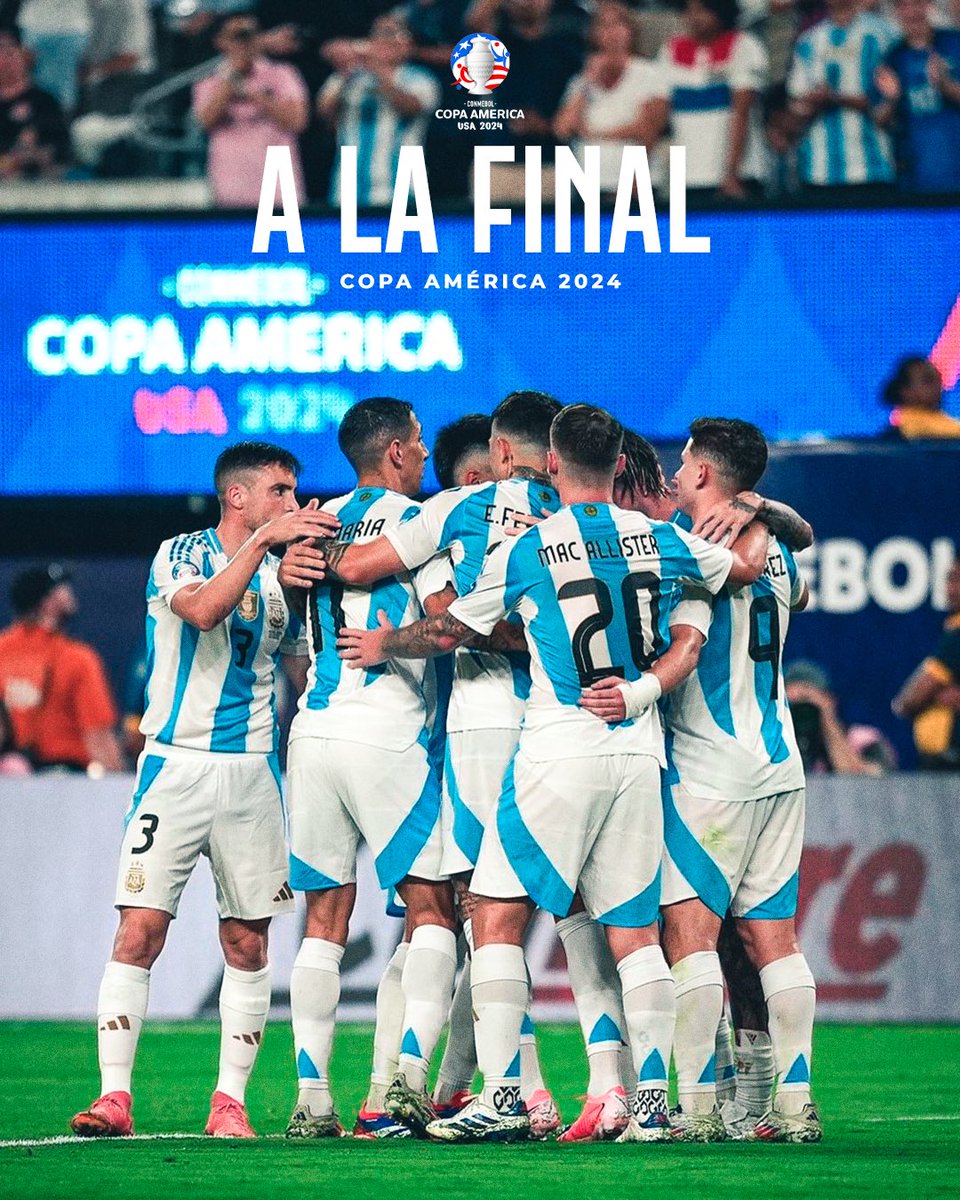 RiverPlate's tweet photo. ¡Argentina finalista de la #CopaAmérica! 💪🏻🇦🇷 https://t.co/nz20tI4HOg