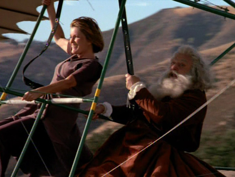 fmfagan's tweet photo. One of my favorite VOY episodes!

Season 4, Episode 11
First aired: November 26, 1997
Teleplay by: Joe Menosky
Story by: Jimmy Diggs &amp; Joe Menosky
Directed by: Jesús Salvador Treviño
Stardate: 51386.4-51408.3 (2374)

#AllStarTrek #VOY #ConcerningFlight https://t.co/tghqb3MYFc