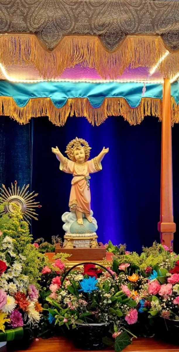TuFielAmigo's tweet photo. Divino Niño Jesús, en esta noche te doy gracias por tu inquebrantable amor y protección. Permíteme descansar en la serenidad de tu presencia, sabiendo que siempre estás conmigo y me amas inmensamente. ¡Amén! https://t.co/wjCa9hktu6
