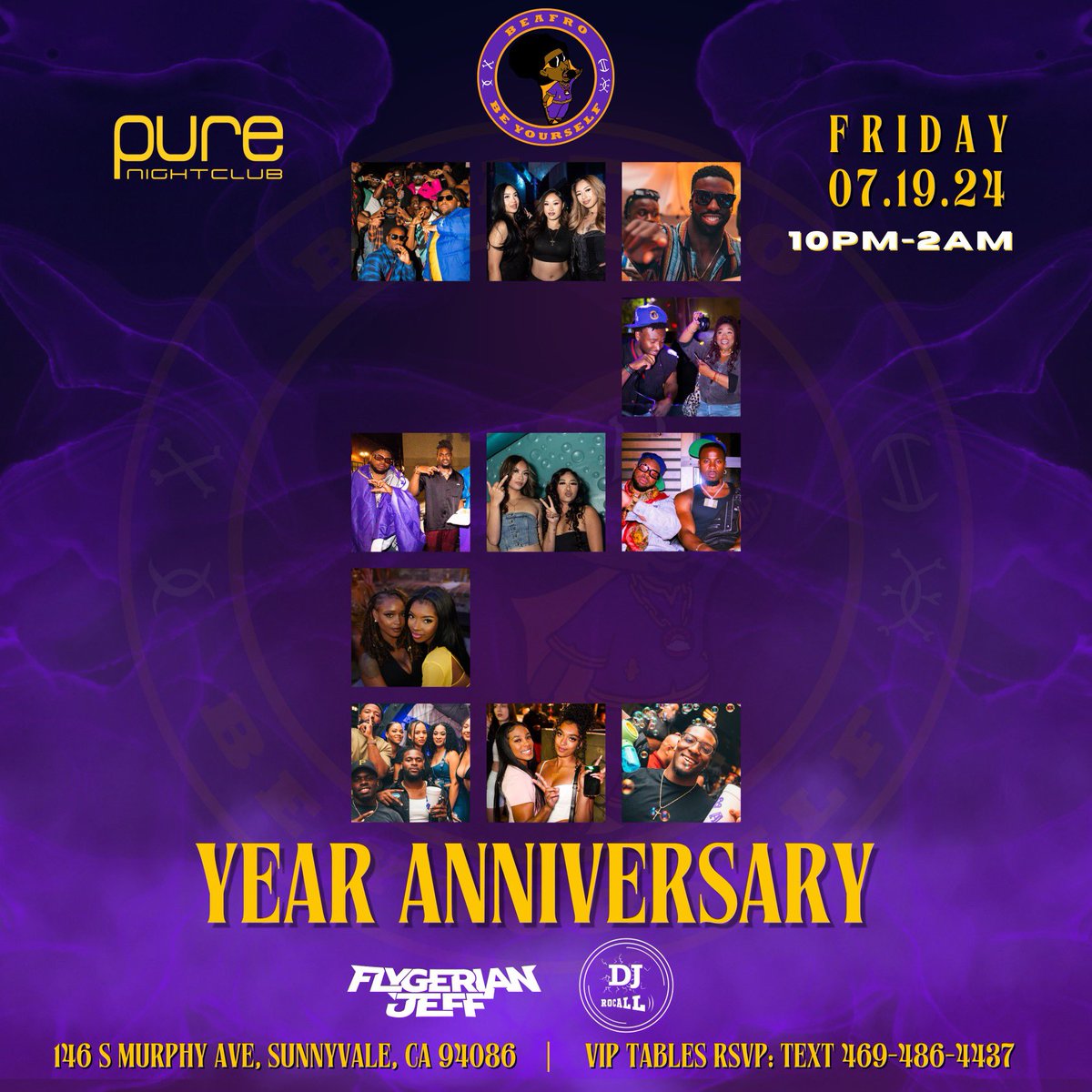 BeAfro_'s tweet photo. BeAfro 2 Year Anniversary @ PURE 🥳

7/19 - Get your tickets here: 

https://t.co/gJb9p7UHTx https://t.co/gRya835N3p