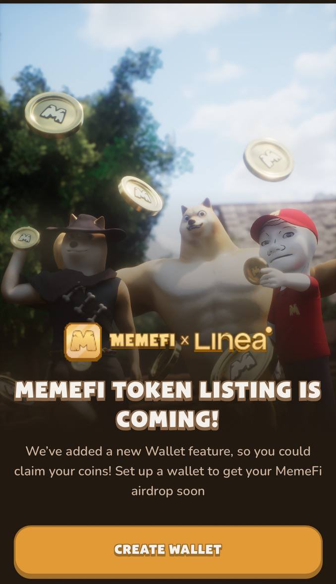 airdropbuzzHQ's tweet photo. 🚀 MemeFi Listing is Coming Soon! 🚀

🔐 Create Your Wallet:

1️⃣ Go to MemeFi
2️⃣ Create New Wallet
3️⃣ Done ✔️

🔗 Link 🔗 https://t.co/uolLlKGH0y

@memeficlub 

#Crypto #MemeFi #NewListing #CreateWallet #Blockchain https://t.co/DazI9NZGFk