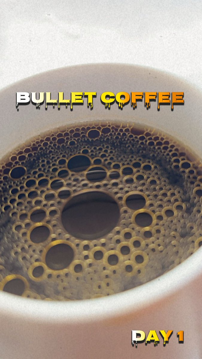 honey1925's tweet image. Let’s see how this goes ☺️ #Coffee #bulletcoffee